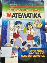 Image of Tips dan Trik Pintar Matematika