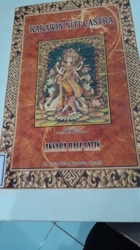 Kekawin Niti Castra