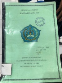 Image of Kumpulan Cerpen Karya Kelas X1 AK1