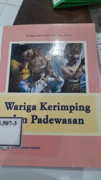 Wariga Kerimping dan Pedewasaan